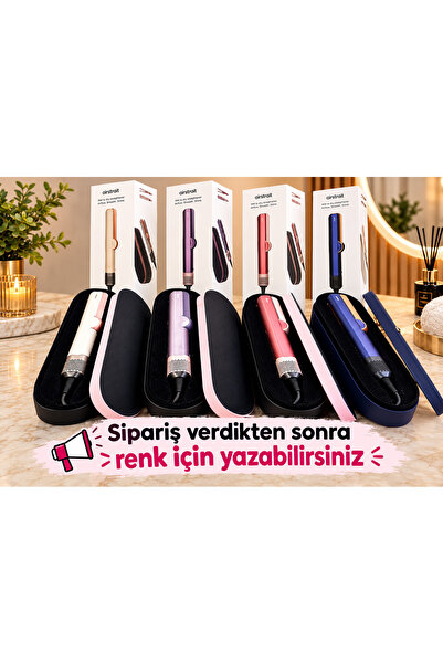 DAYSON Airstrait Profesyonel Saç Düzleştirici – Islak/Kuru Kullanım, Saç Şeki...