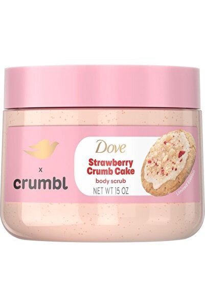 Dove Crumbl Strawberry Crumb Cake Vücut Peelingi 425GR