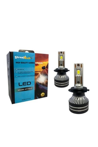 StreeTech Λάμπες LED μοντέλου H7 STN2 για μεσαία ή μεγάλη σκάλα, 150.000 lux,...
