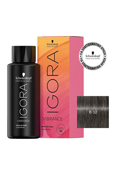 Schwarzkopf Igora Vibrance 6-12 Ξανθό Σκούρο Σαντρέ 60ml