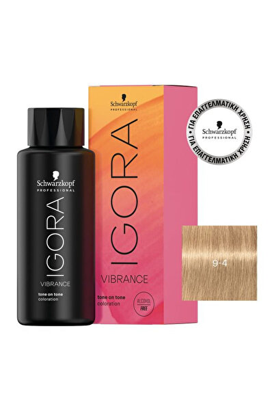 Schwarzkopf Igora Vibrance 9-4 Ξανθό Πολύ Ανοιχτό Μπεζ 60ml