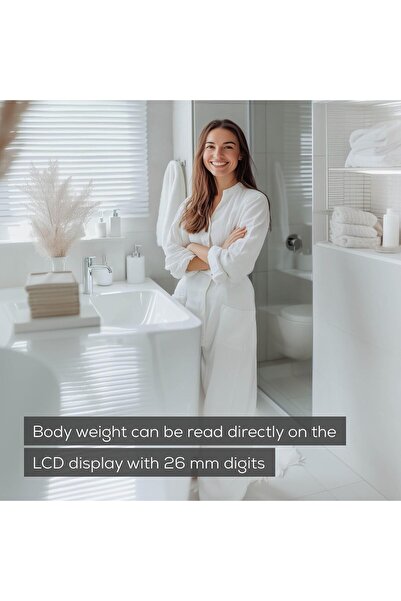 Beurer ميزان زجاجي رقمي GS 10 |   ميزان جسم أنيق من الزجاج المقوى مع شاشة LCD، تشغيل/إيقاف تلقائي، سعة 150 كجم ودقة ألمانية |   ميزان حمام عصري