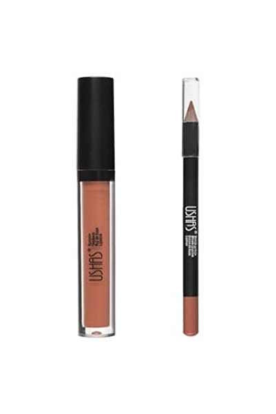 OEM Σετ ματ lip gloss και ανοιχτό μπεζ μολύβι χειλιών 3.8ml