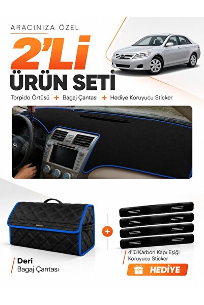 e-biz Toyota Camry (2006-2012) Compatible Dashboard Cover + Leather Trunk Bag...
