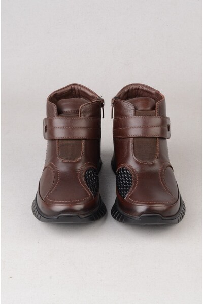 SEÇ KUNDURA Seç 9411 genuine leather comfort women's boot coffee