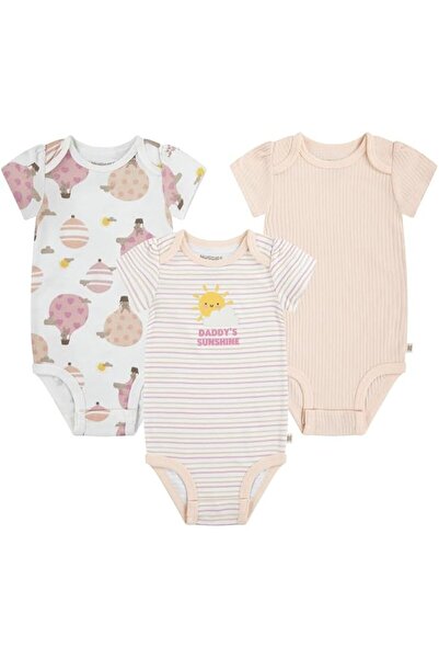 Huggies Girls HUGG 3PK BODYSUIT SET BODYSUIT AND PANT SET (pack of 3)