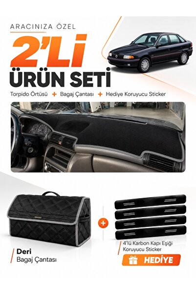 e-biz Opel Astra F Airbag Compatible (1991-1998) Compatible Dashboard Cover +...
