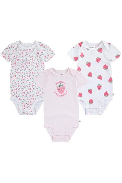 Huggies Girls HUGG 3PK BODYSUIT SET BODYSUIT AND PANT SET