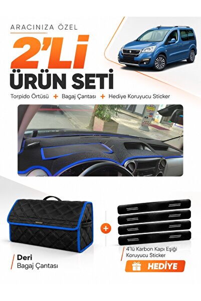 e-biz Peugot Partner Screen-Covered (2008-2017) Compatible Glove Box Cover + ...