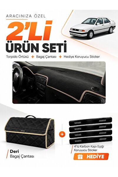 e-biz Seat Toledo (1995-2005) Compatible Glove Box Cover + Leather Trunk Bag ...
