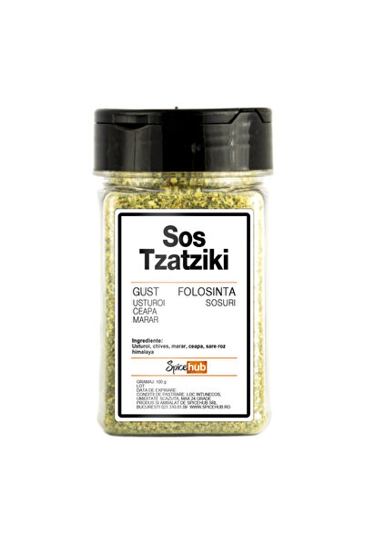 Spicehub Σάλτσα Τζατζίκι 90γρ SpiceHub, φυσικό μείγμα μπαχαρικών για σάλτσα ε...