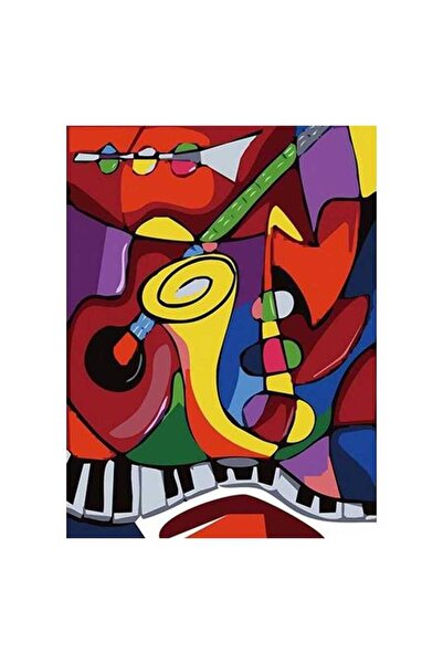 Picasso Sayılarla Boyama Seti - Çerçeveli, 40x50cm