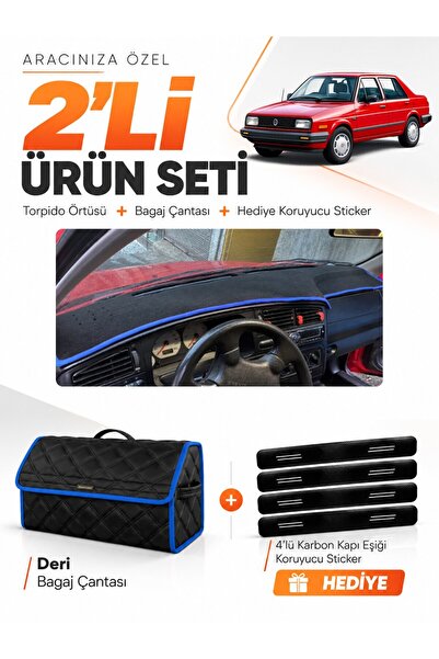 e-biz Volkswagen Jetta (1991-1997) Compatible Dashboard Cover + Leather Trunk...