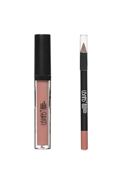 OEM Σετ ματ lip gloss και nude ροζ lip liner 3.8ml
