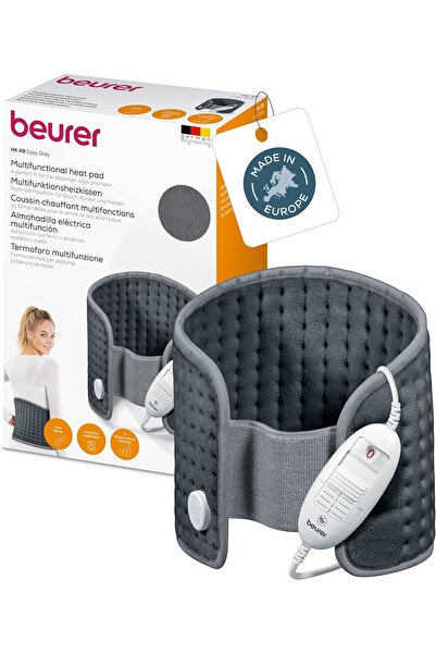 Beurer وسادة تدفئة مريحة 21314 HK 49، للبطن والظهر، مع شريط مطاطي وإغلاق، لون...