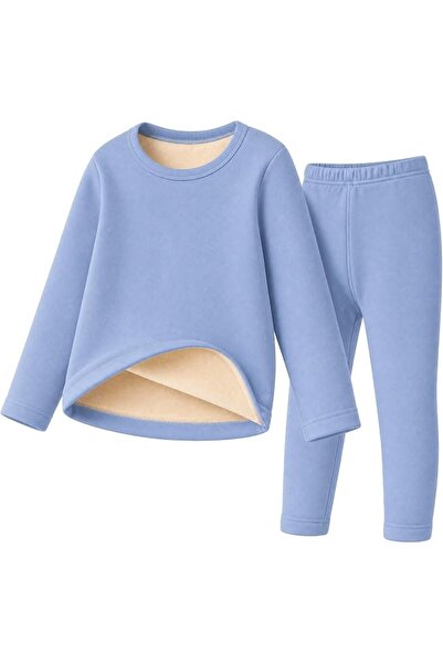 GENERAL Toddler Long Johns Thermal Underwear Set Long Sleeve Base Layer Inner...