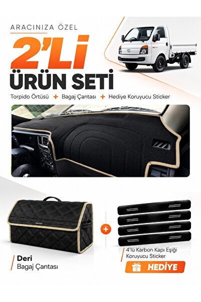 e-biz Hyundai H100 (2020-2024) Compatible Torpedo Cover + Leather Luggage Bag...