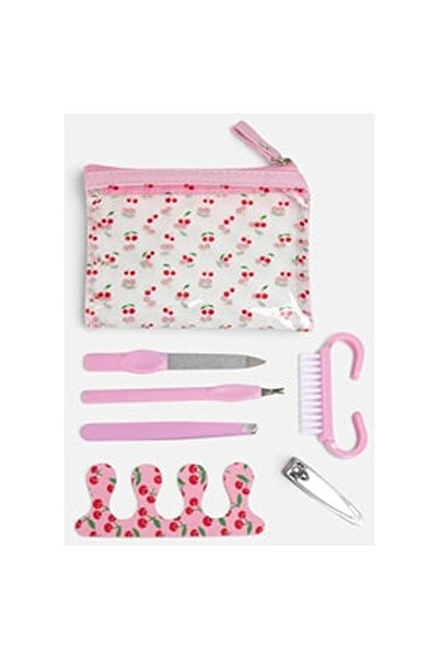 OEM Cherry Manicure and Pedicure Care Set - 6 pieces