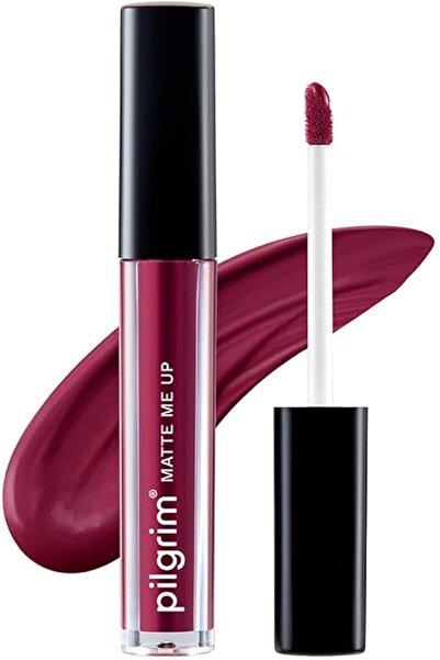 Pilgrim Liquid Matte Lipstick - Berry Tease | Lipstick for Women with Hyaluro...