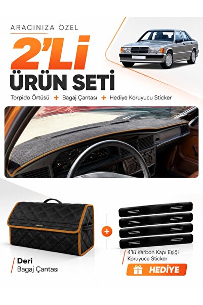 e-biz Mercedes W201 E-Class 190-190E (1982-1993) Compatible Glove Box Cover +...