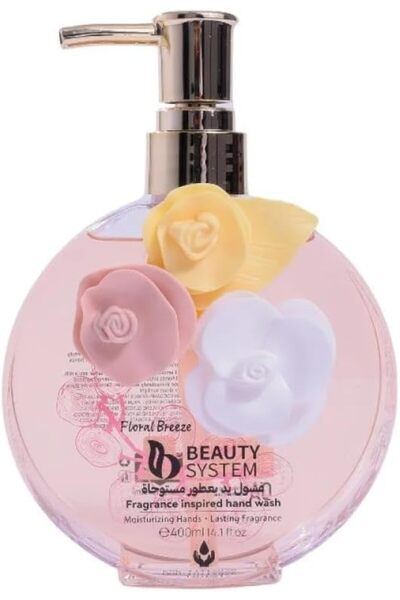 BEAUTY SYSTEM غسول اليدين فلورال بريز بعطور مستوحاة - 400 مل