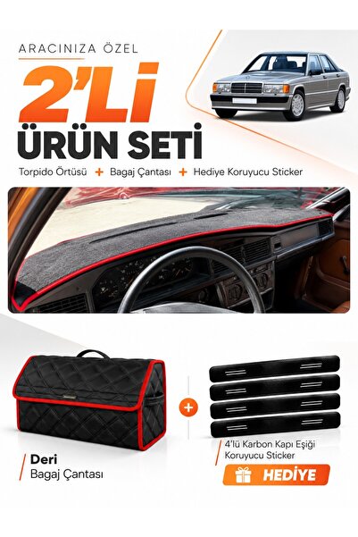 e-biz غطاء توربيدو متوافق مع مرسيدس W201 E-CLASS 190-190E (1982-1993) + مجموع...