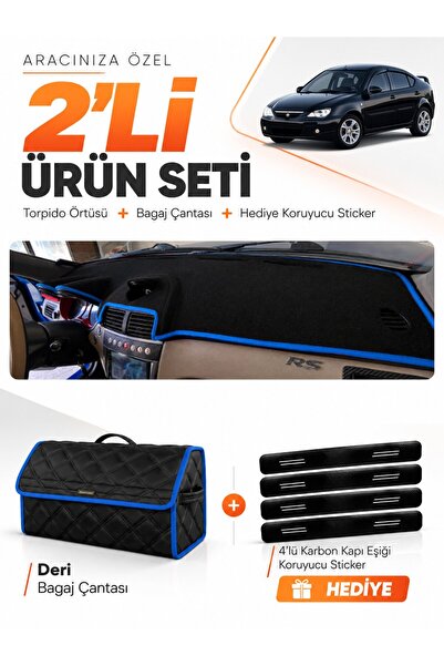 e-biz Proton Gen 2 (2004-2011) Compatible Torpedo Cover + Leather Luggage Bag...