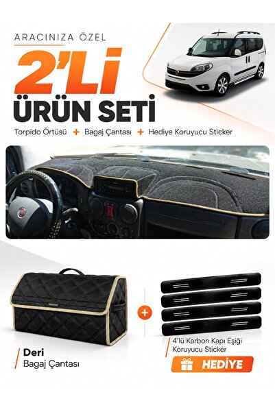 e-biz Fi̇at Doblo (2007-2015) Airbag Compatible Small Screen Compatible Torpe...