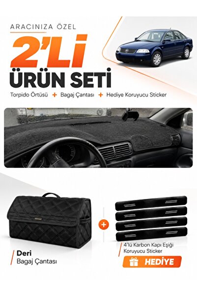 e-biz Volkswagen Passat B5.5 (2000-2005) Compatible Dashboard Cover + Leather...