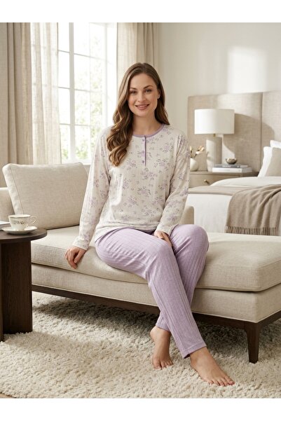Generic Brand Bamboo Interlock Plus Size Pajama Set