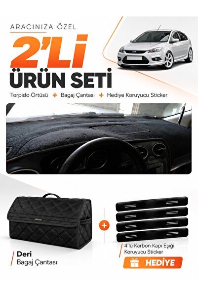e-biz Ford Focus 2.5 Hatchback Covered (2008-2011) Compatible Glove Box Cover...