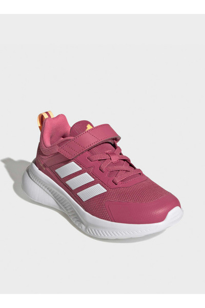 adidas Kids Fortarun 4.0 El C Lace-Up Cushioned Sole Running Shoes