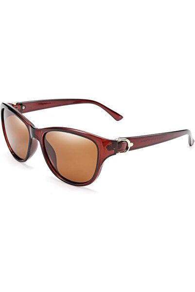 GENERAL FEISEDY Women Vintage Polarized Cateye Sunglasses UV400 Protection B2476