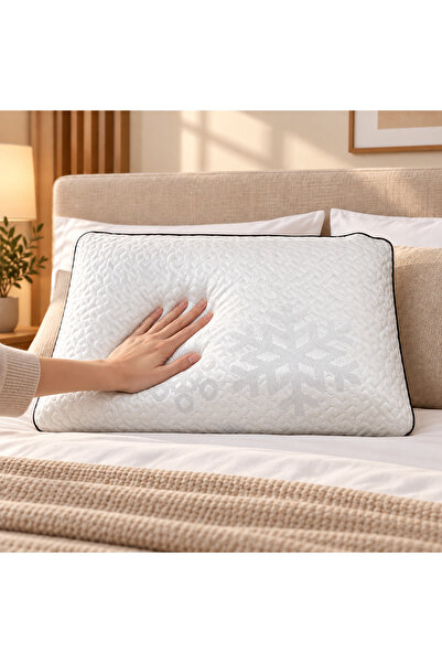 NEVA SLEEP Thermo Ice Sleep Çift Taraflı Air Kumaşlı Serinletici Ortopedik Vi...