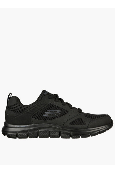 SKECHERS حذاء رياضي رجالي من الجلد ذو أربطة
