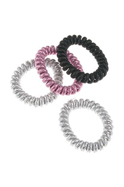 OEM Elastice Par Colorate din Plastic pentru Femei - 4buc