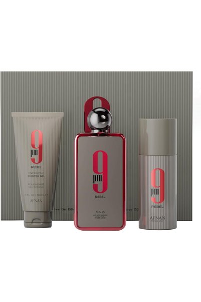 Afnan 9 PM Rebel Men's Fragrance Gift Set