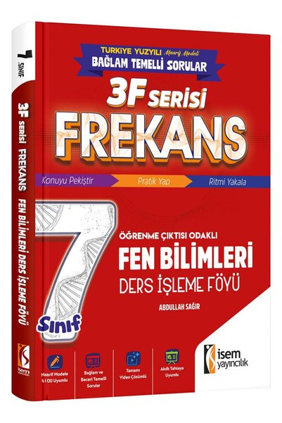 İsem Yayıncılık İsem 7. Sınıf Fen Bilimleri Ders İşleme Föyü Bağlam Temelli S...