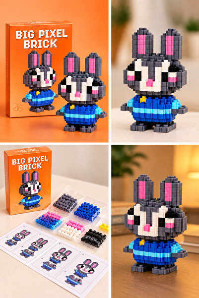 Zootopia Tavşan Model Bricks