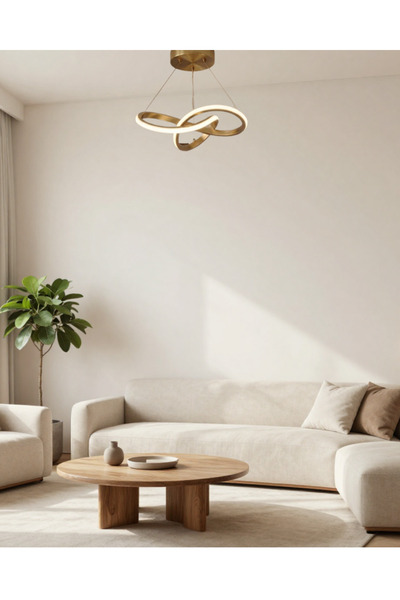 auraa aydınlatma Mini Kar Çiçeği Küçük Modern Ledli Avize 3 Renk Power Ledli ...