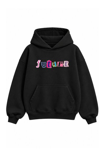 PANDORICA Premium 3 Thread Threaded Future Street Fashion Unisex Cotton Sweatshirt