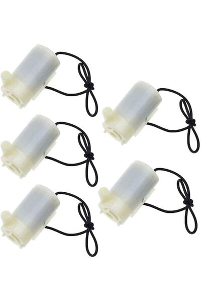 Reland Sun 5pcs Quiet Mini DC 3-6V 120L/H Brushless Portable Motor Submersibl...