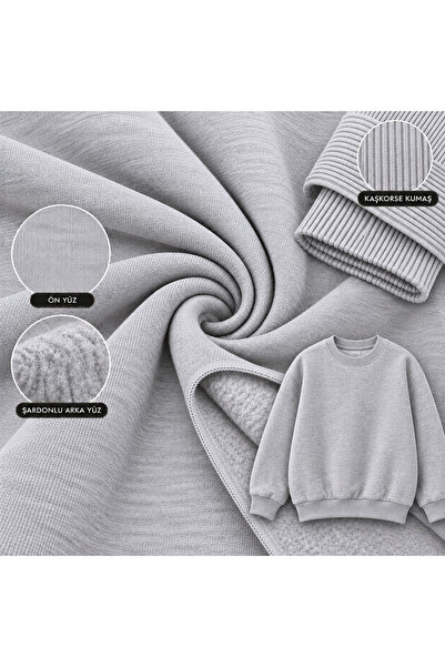 Genel Markalar Sweatshirt Dikim Paketi - 3 İplik Şardonlu (180x180) + Kaşkors...