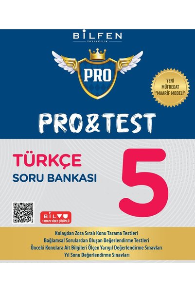 Bilfen Yayıncılık Bilfen 2027 5. Sınıf Türkçe Pro&Test %100 MAARİF MÜFREDAT B...