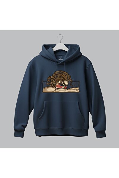 KEYFHOME Eren Yeager Attack on Titan Anime Embroidered Hooded Sweatshirt Unis...