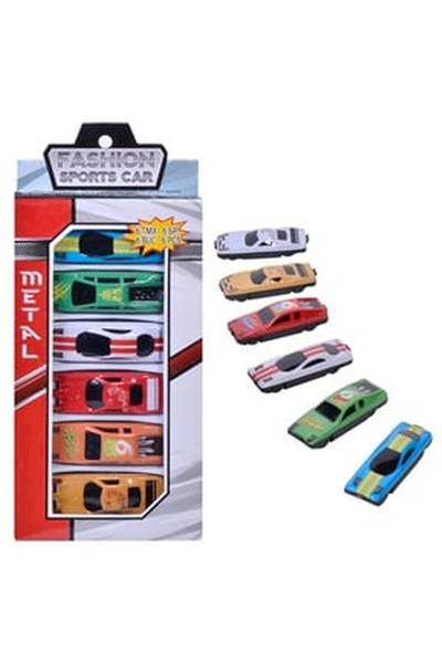 OEM Set Masinute Sport 1:64 - 6 buc