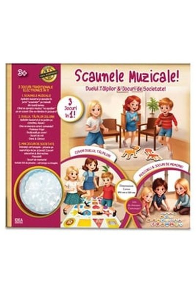 OEM Joc de Societate Scaunele Muzicale & Duelul Talpilor - Idea