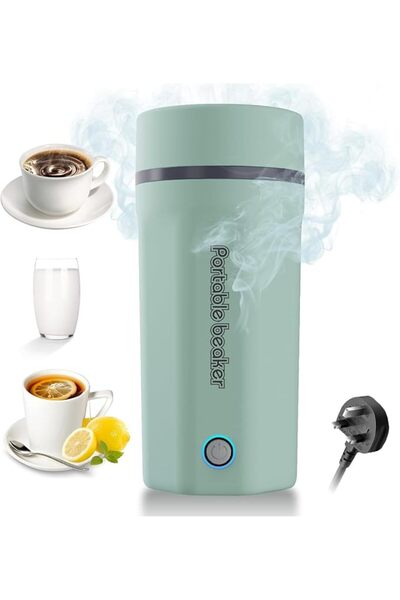 Arabest Travel Electric Kettle, Portable Mini 350mL Tea Coffee Kettle Cup Hea...