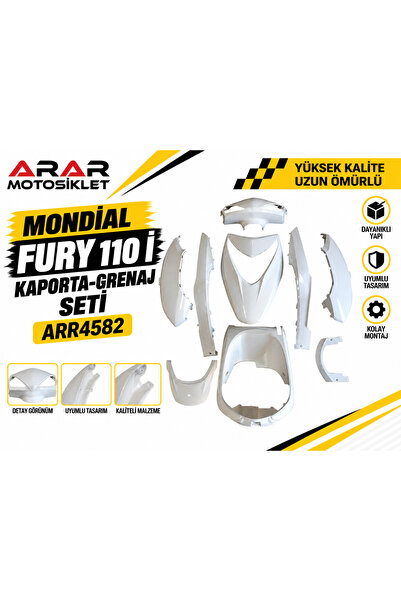 MONDİAL FURY 110 İ KAPORTA-GRENAJ SETİ-ARR4582
