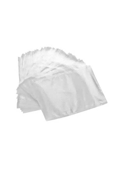 Luxis Set 100 Pungi Gofrate pentru Vidat, 15 × 30 cm